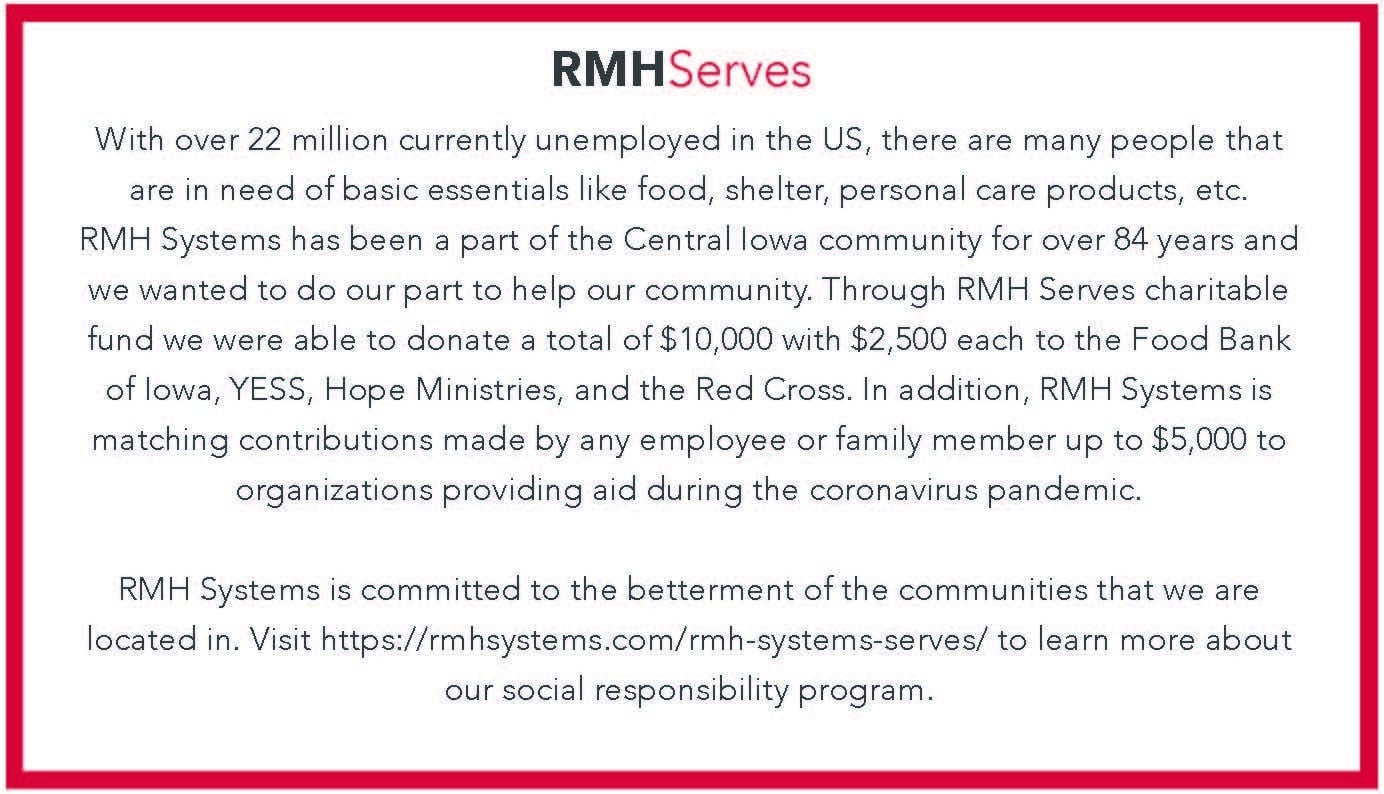 RMHServes Contributions