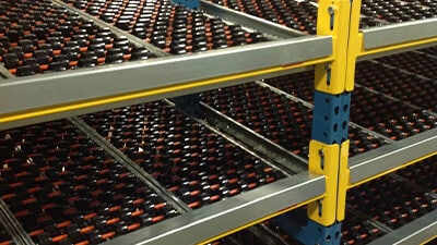 Carton flow rack