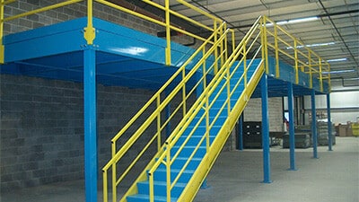 standard steel mezzanine