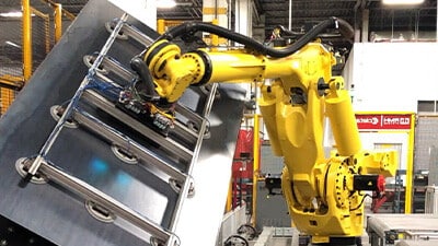 Hytrol-steel-robot_400x225 robotic machine tending