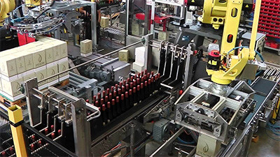 Robotic case packer