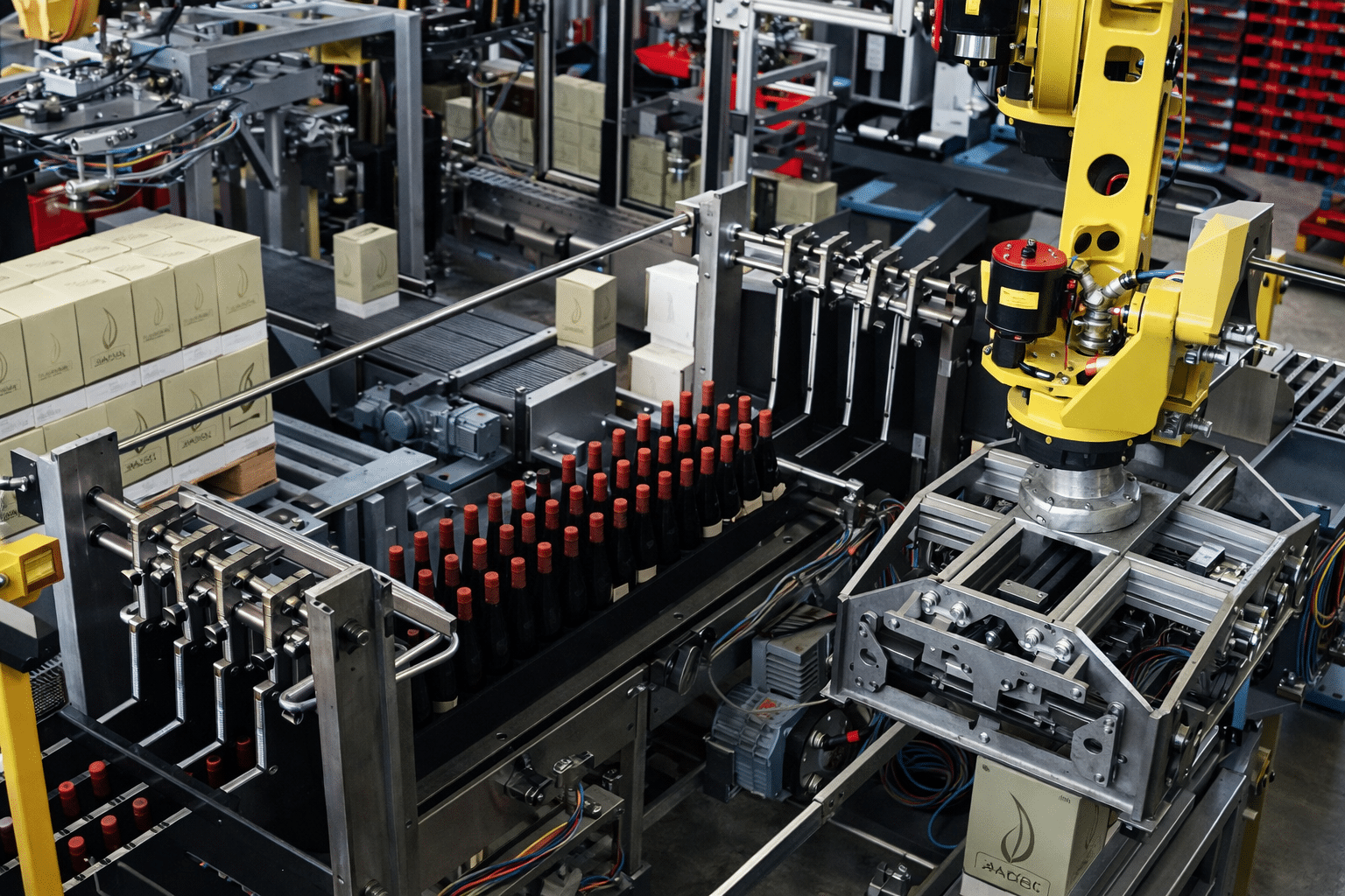 robotic case packing