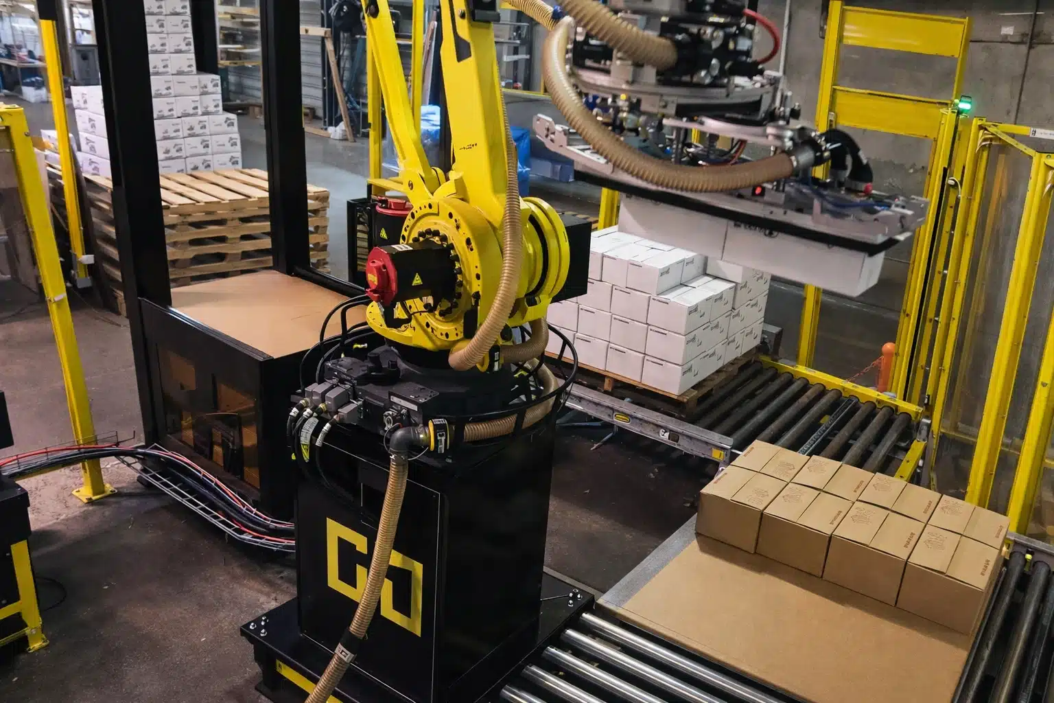 robotic case palletizer robotic case palletizer