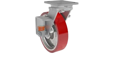 spring loaded caster