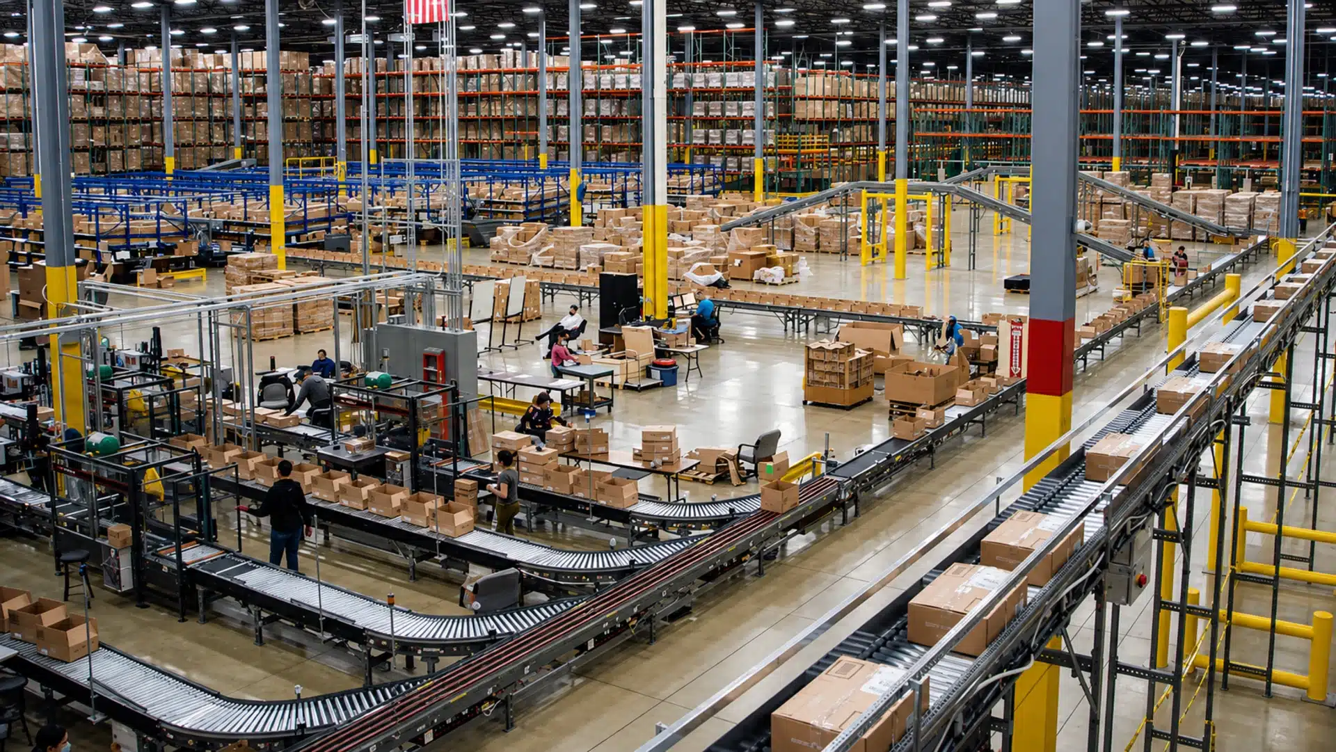 distribution center and warehouse automation