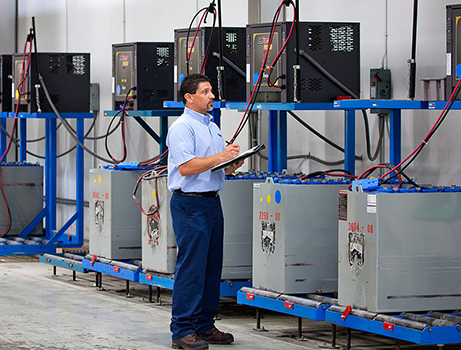 forklift batteries and chargers