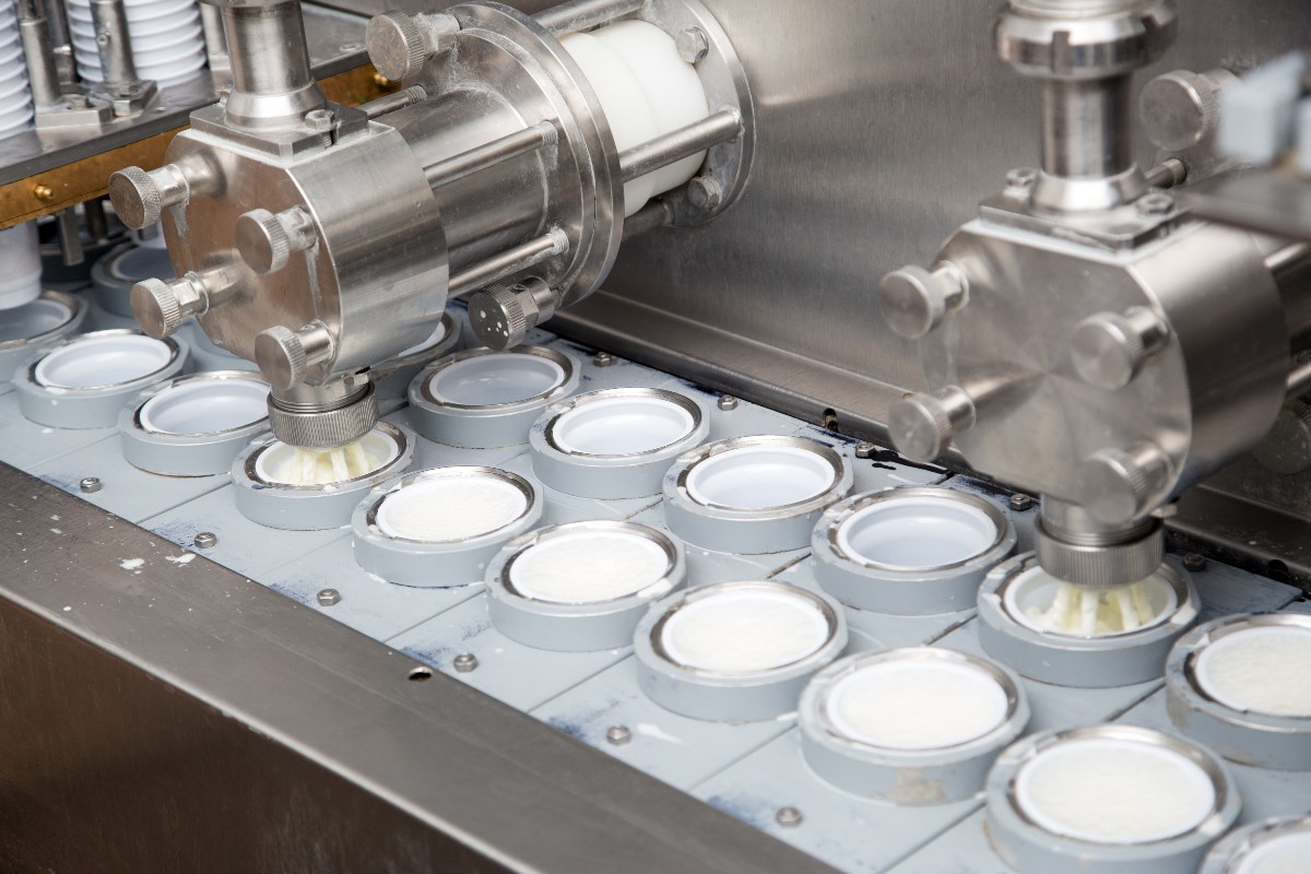 dairy product fill line